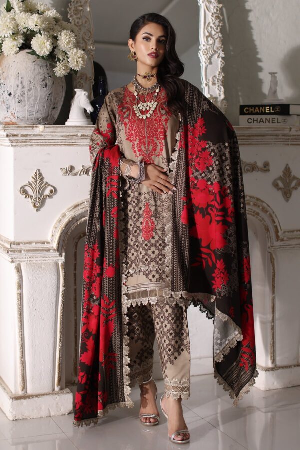 Charizma Cvw4-04 Virsa Embroidered Linen Collection