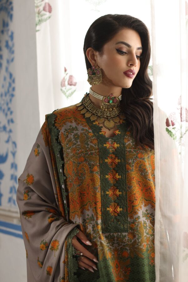 Charizma Cvw4-08 Virsa Embroidered Linen Collection