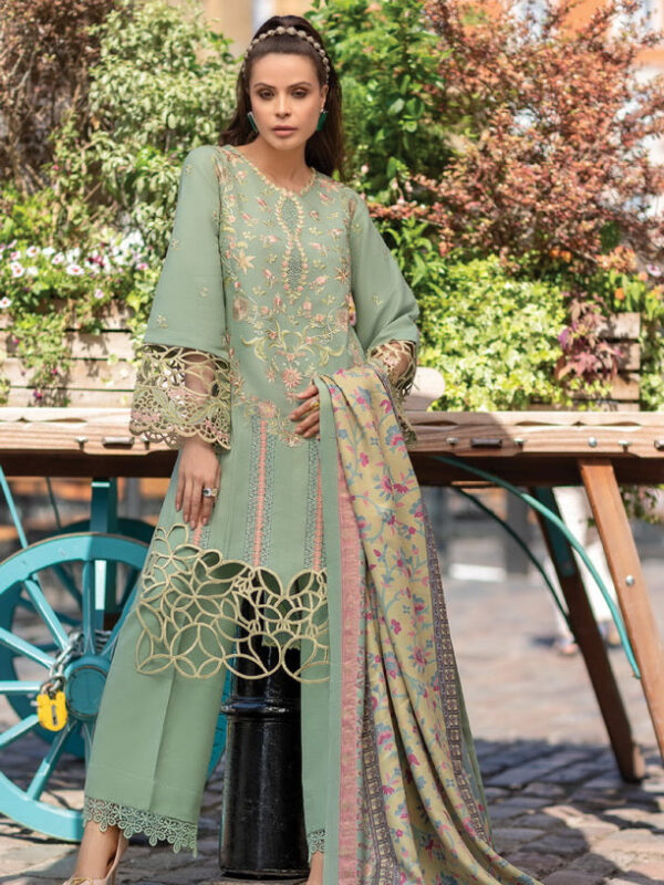 Rang Rasiya D-06 Lisa Carnation Embroidered Karandi Collection