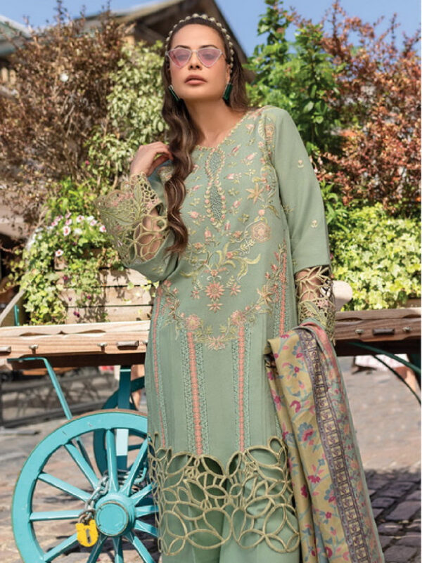 Rang Rasiya D-06 Lisa Carnation Embroidered Karandi Collection