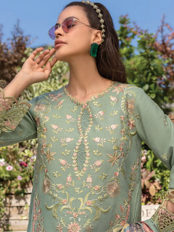 Rang Rasiya D-06 Lisa Carnation Embroidered Karandi Collection