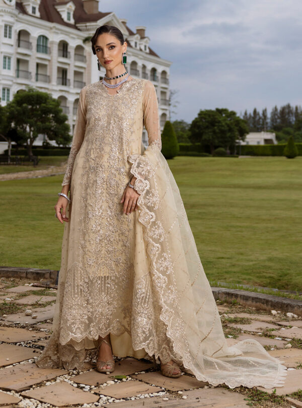 Zainab Chottani D-04 Ivana Chottani Embroidered Organza