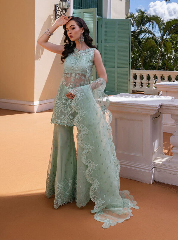 Zainab Chottani D-05 Sherine Chottani Embroidered Organza