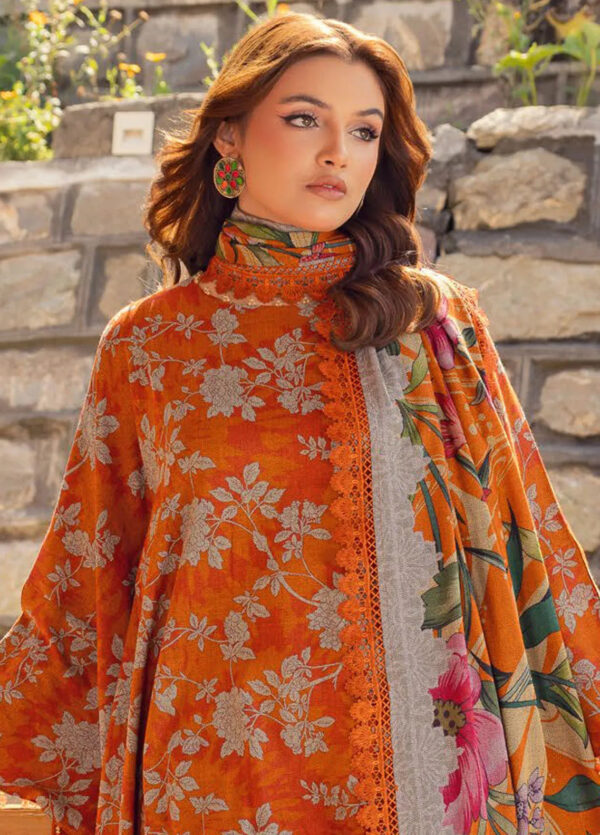 Gul Ahmed Dh 42001 Printed Dhanak Collection