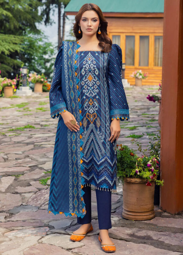 Gul Ahmed Dh 42003 Printed Dhanak Collection