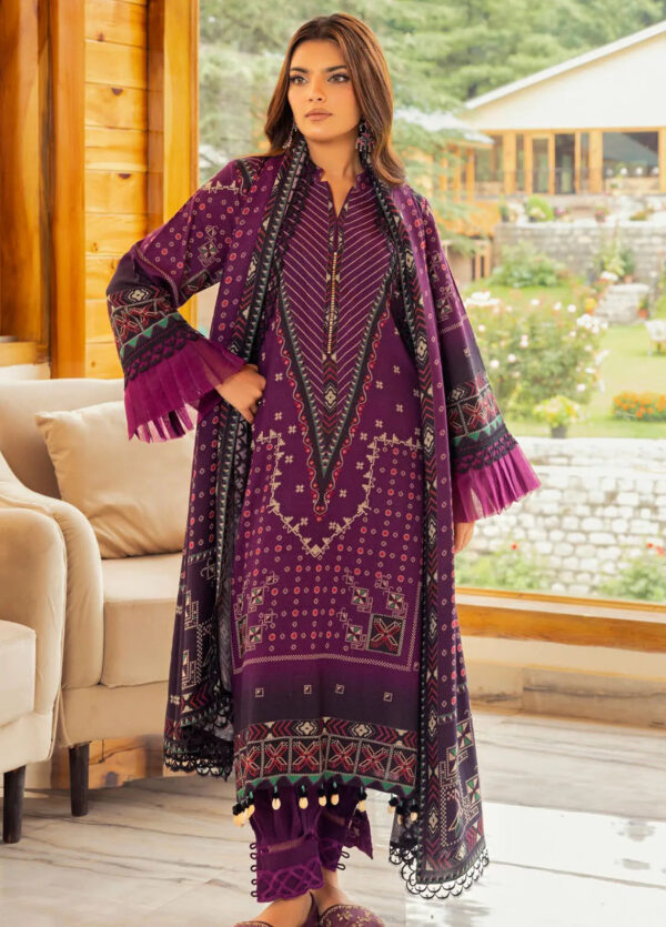 Gul Ahmed Dh 42008 Printed Dhanak Collection