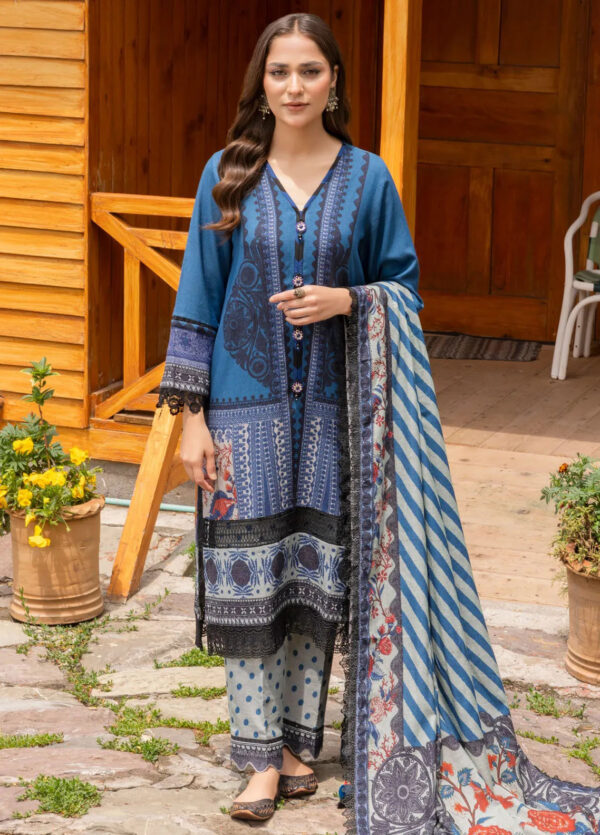 Gul Ahmed Dh 42009 Printed Dhanak Collection