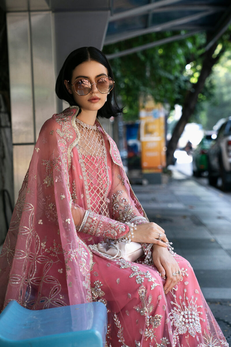 Saad Shaikh Sandy Fleurie Vol-02 Luxury Embroidered Net