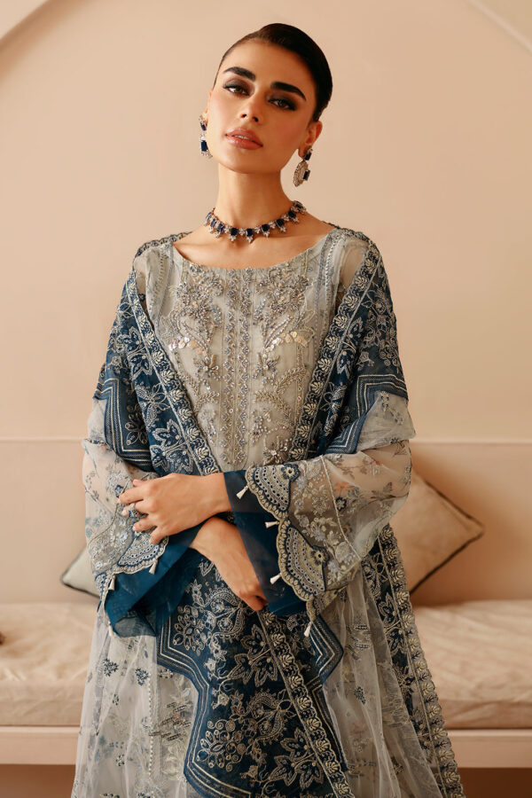 Ramsha E-207 Festive Vol-02 Embroidered Organza