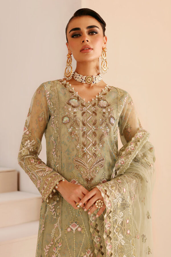 Ramsha E-208 Festive Vol-02 Embroidered Organza