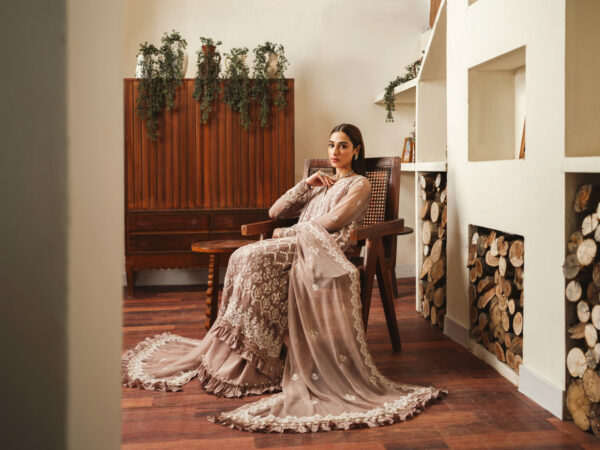 Sifa Eda Mysha Embroidered Chiffon