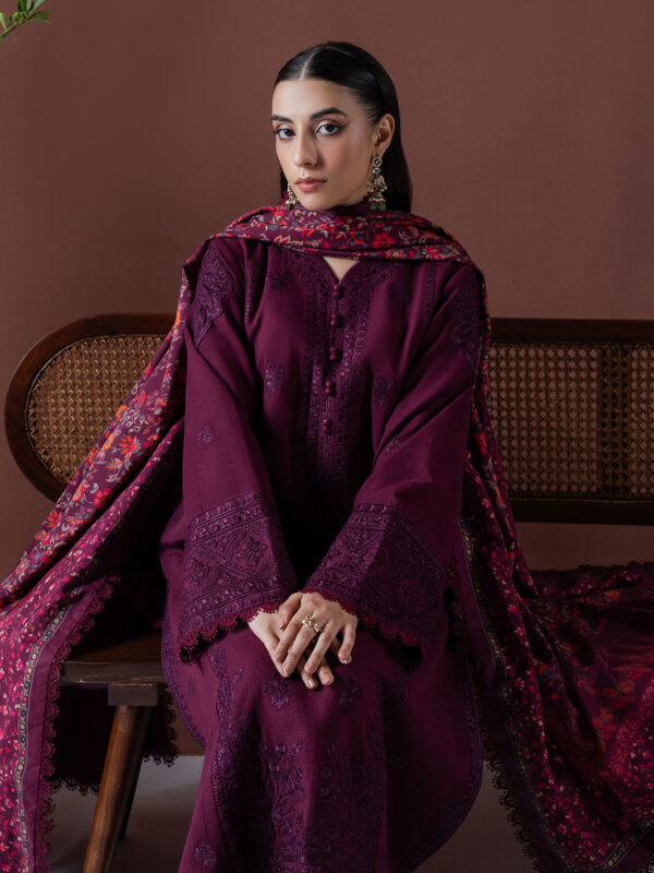 Faiza Faisal - Ember Winter Embroidered Khaddar Collection