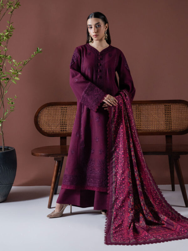 Faiza Faisal - Ember Winter Embroidered Khaddar Collection