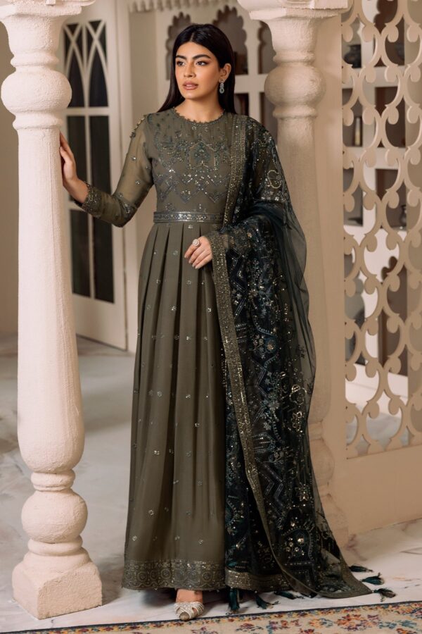 Alizeh Fashion Uf-V03D01 Freya Embroidered Chiffon