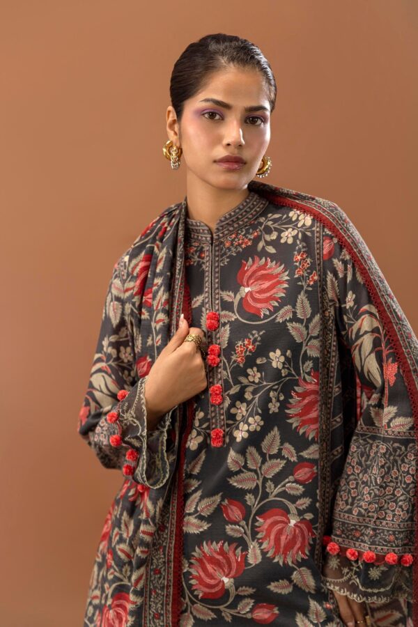 Sana Safinaz D-02B Mahay Embroidered Slub Collection