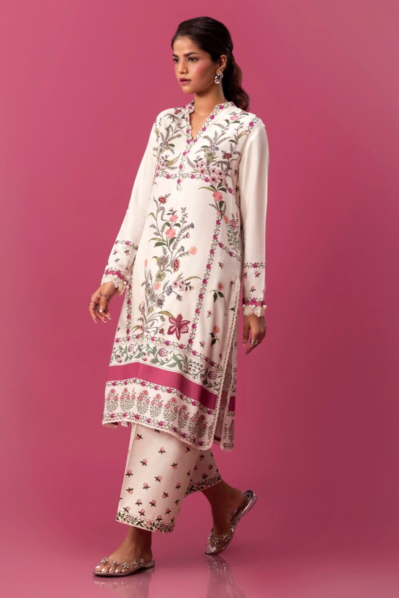 Sana Safinaz D-07a Mahay Embroidered Linen Collection