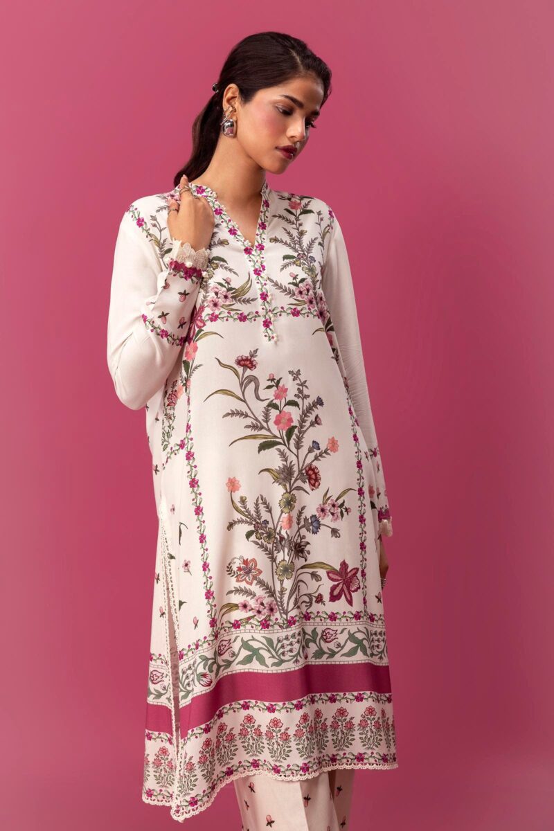 Sana Safinaz D-07a Mahay Embroidered Linen Collection