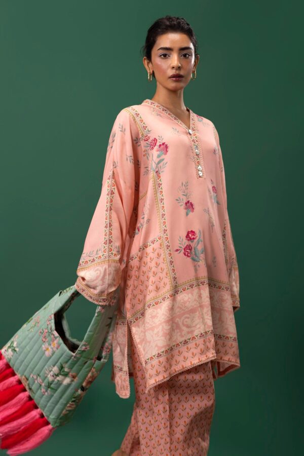 Sana Safinaz D-08A Mahay Embroidered Linen Collection