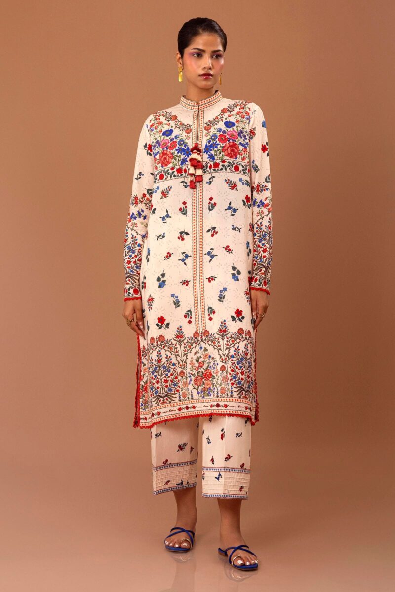 Sana Safinaz D-11a Mahay Digital Printed Linen Collection