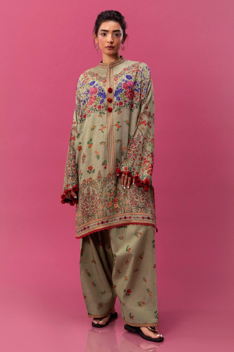 Sana Safinaz D-11b Mahay Digital Printed Linen Collection