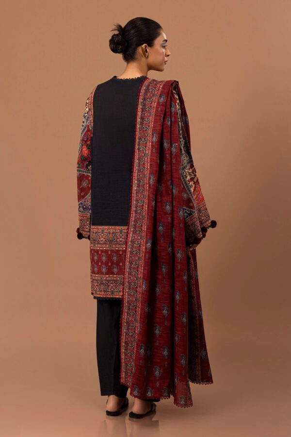 Sana Safinaz D-19a Mahay Embroidered Slub Collection