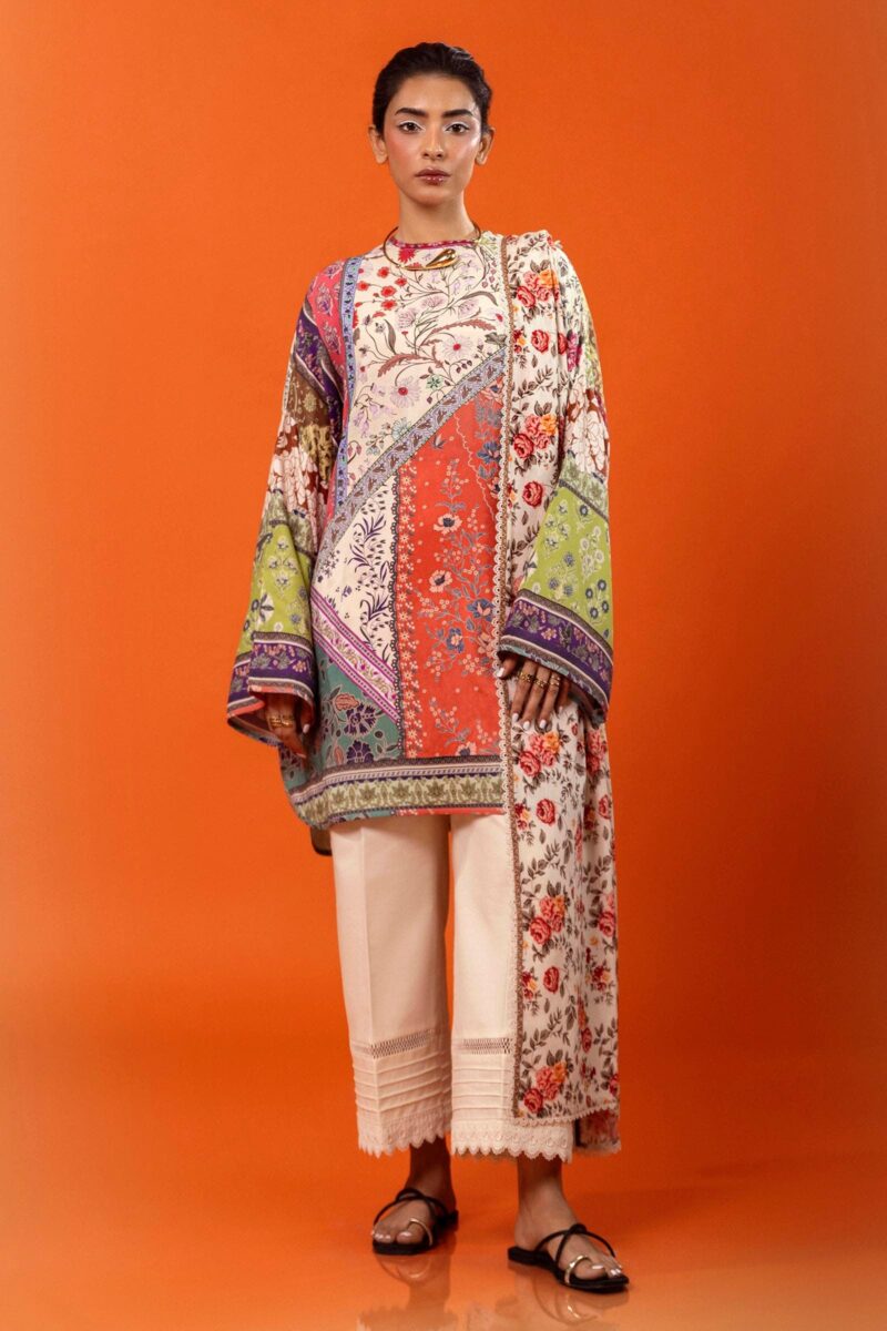 Sana Safinaz D-20a Mahay Digital Printed Linen Collection