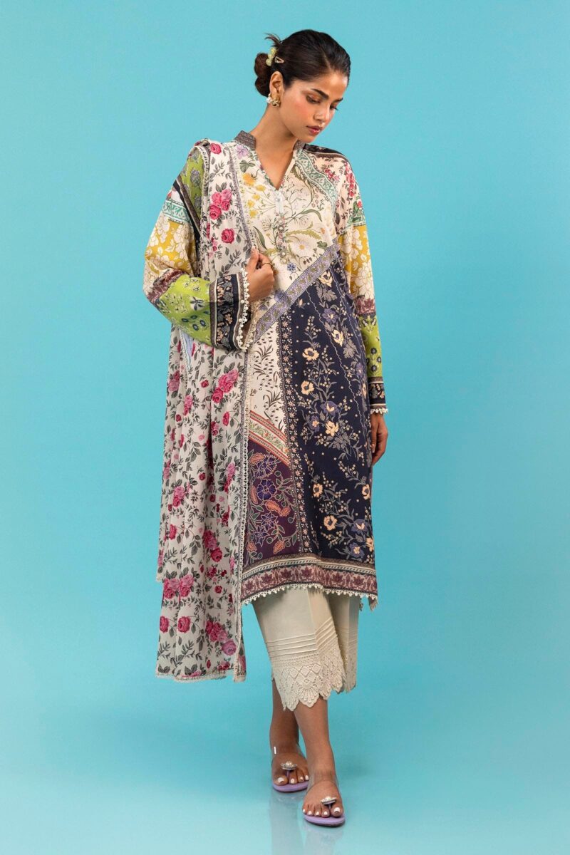 Sana Safinaz D-20b Mahay Digital Printed Linen Collection