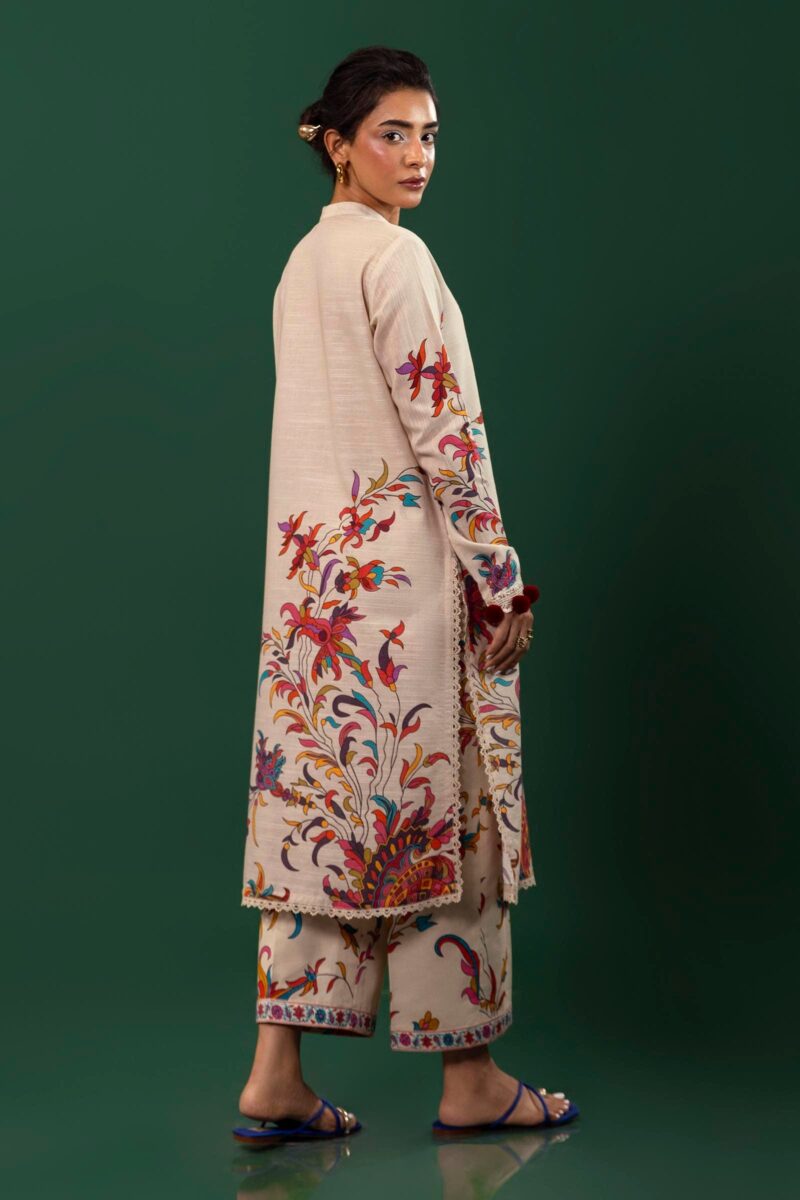 Sana Safinaz D-22a Mahay Embroidered Slub Collection