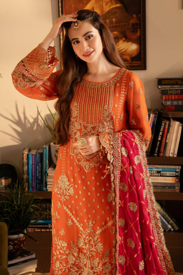 Imrozia I-203 Gul Noor Jahan Embroidered Chiffon