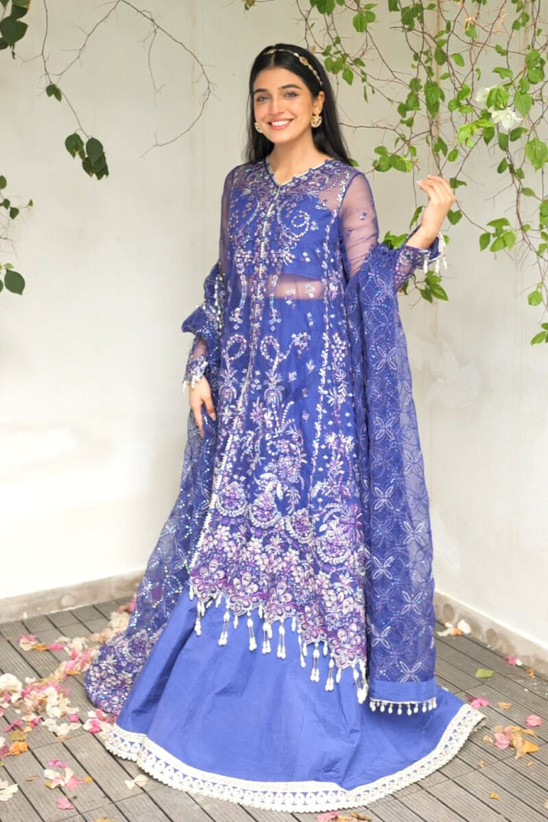 Saad Shaikh D-08 Onara Silsila Embroidered Organza