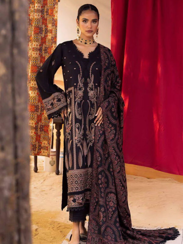 Nureh Ne-61 Nureh Exclusive Embroidered Dhanak Collection