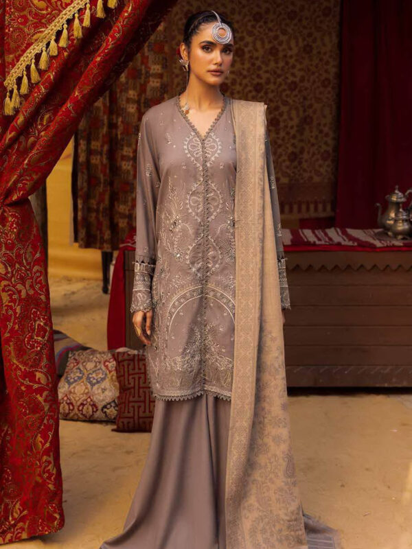 Nureh Ne-63 Nureh Exclusive Embroidered Dhanak Collection