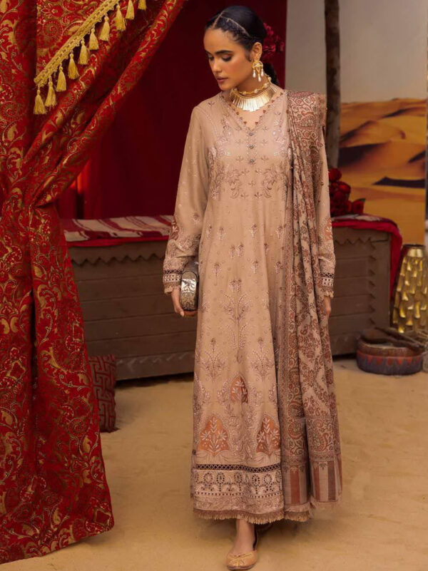 Nureh Ne-65 Nureh Exclusive Embroidered Dhanak Collection