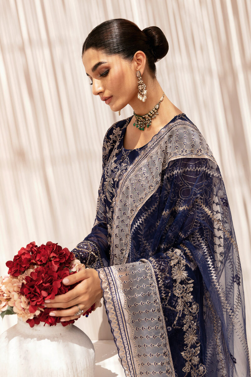 Ramsha K-203 Kashish Embroidered Chiffon