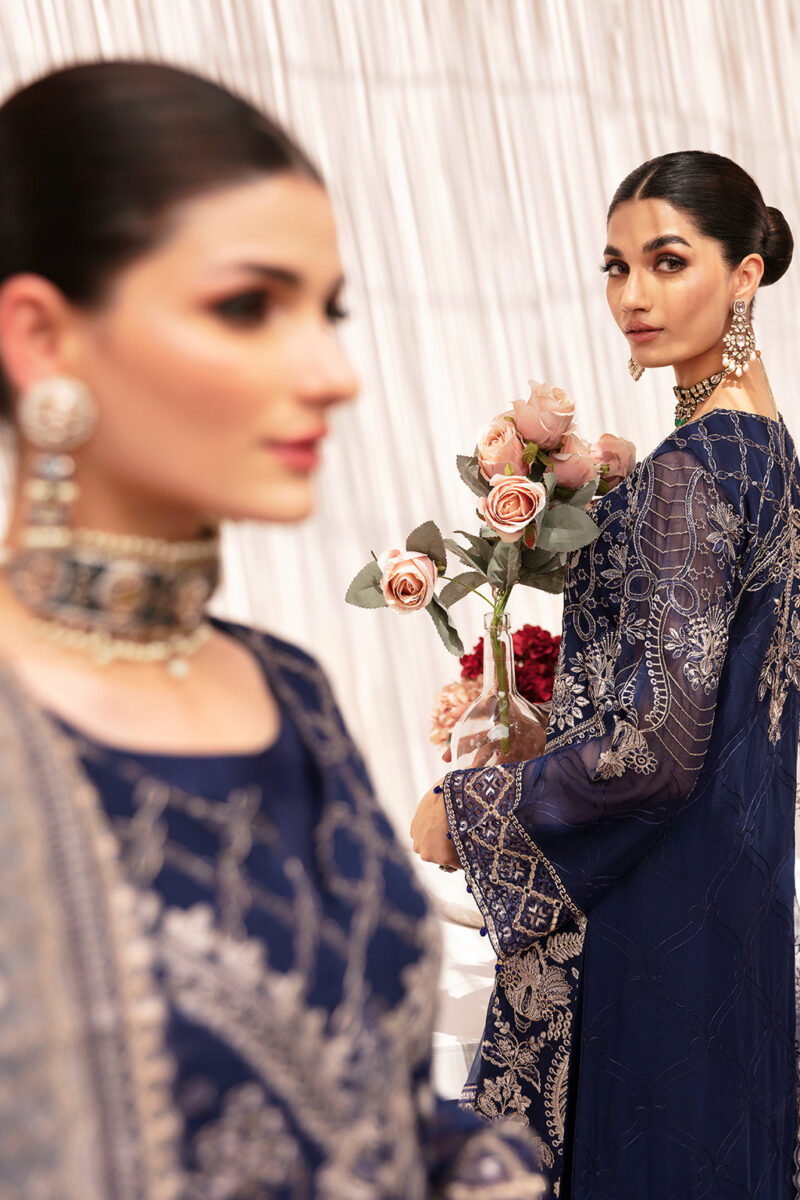 Ramsha K-203 Kashish Embroidered Chiffon