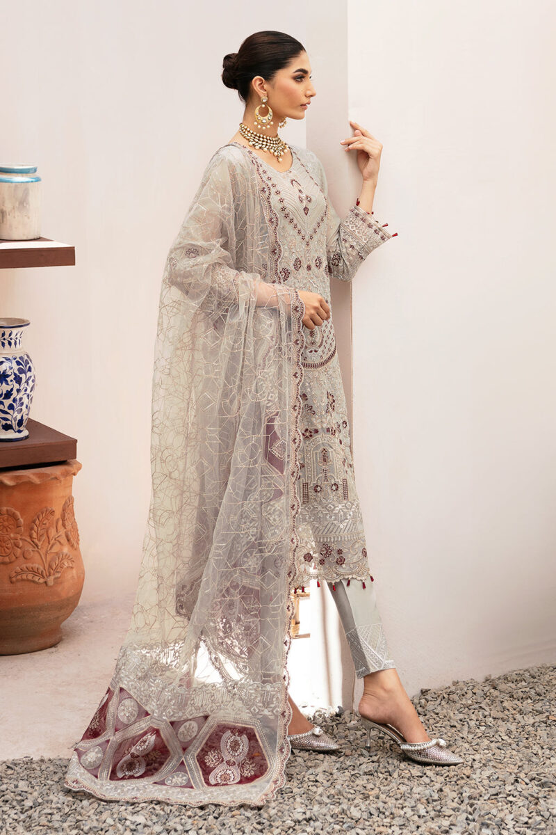 Ramsha K-208 Kashish Embroidered Chiffon