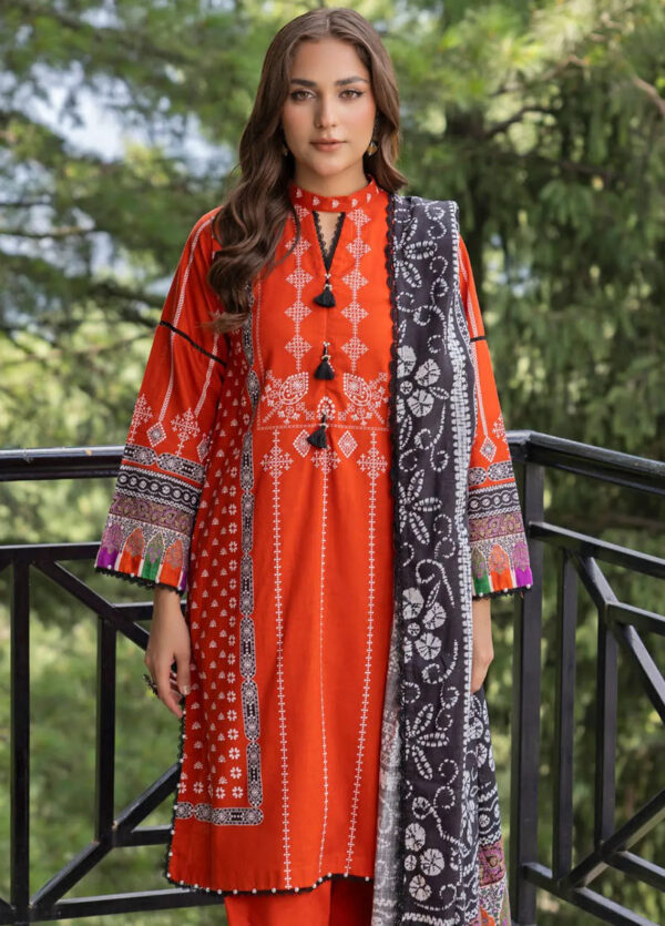 Gul Ahmed K 42008 Printed Khaddar Collection