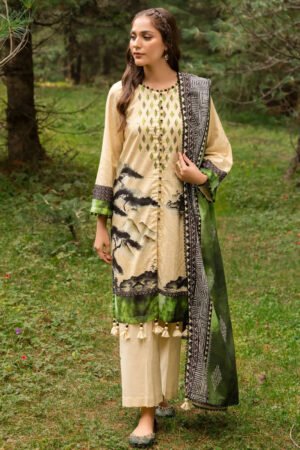 Gul Ahmed K-42013 Embroidered Khaddar Collection