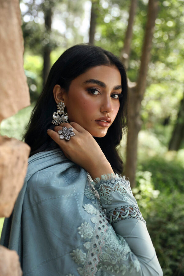 Qalamkar Lm-08 Neala Qlinekari Embroidered Linen Collection