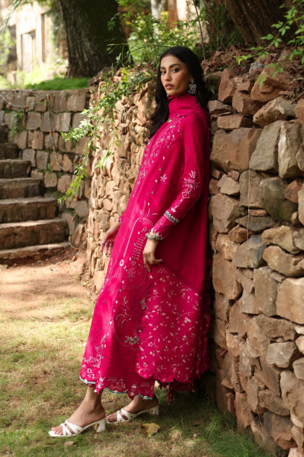 Qalamkar Lm-13 Tara Qlinekari Embroidered Linen Collection