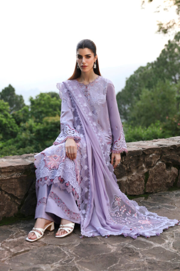 Qalamkar Lm-14 Maeve Qlinekari Embroidered Linen Collection