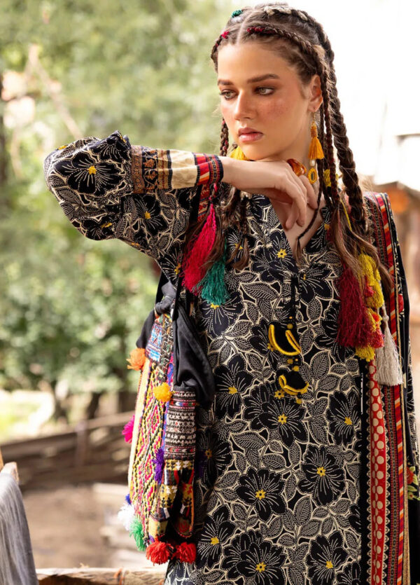 Gul Ahmed Lt 42001 Printed Linen Collection