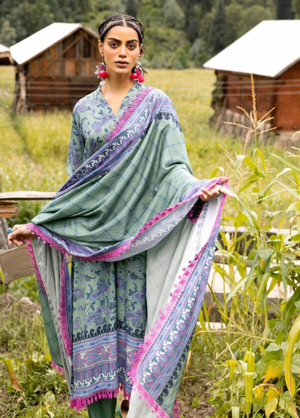 Gul Ahmed Lt 42002 Printed Linen Collection