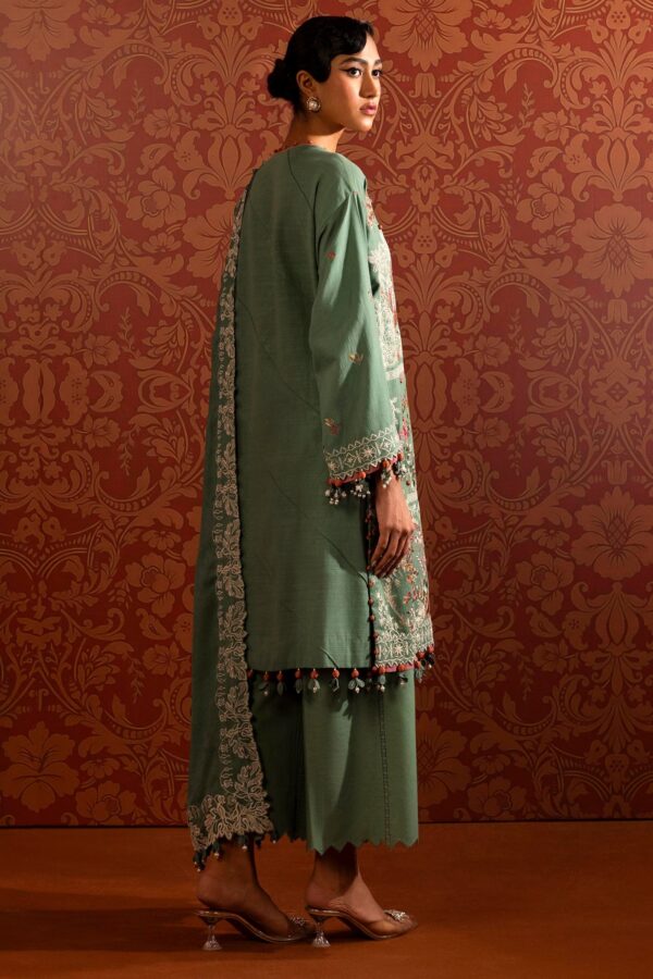 Sana Safinaz D-03B Muzlin Embroidered Slub Collection