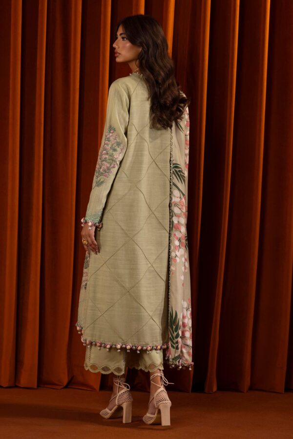 Sana Safinaz D-07A Muzlin Embroidered Slub Collection