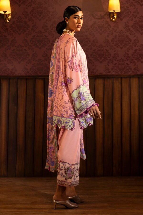 Sana Safinaz D-21A Muzlin Embroidered Linen Collection