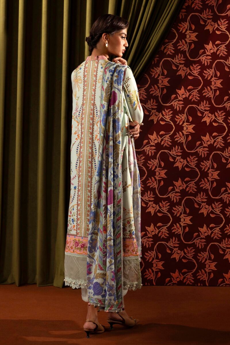 Sana Safinaz D-21b Muzlin Embroidered Linen Collection