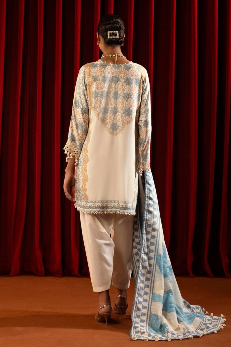 Sana Safinaz D-23a Muzlin Embroidered Linen Collection