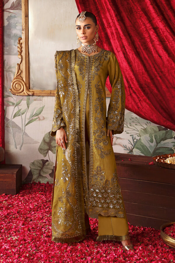 Shagna S-07 Maya Shagna Premium Embroidered Raw Silk