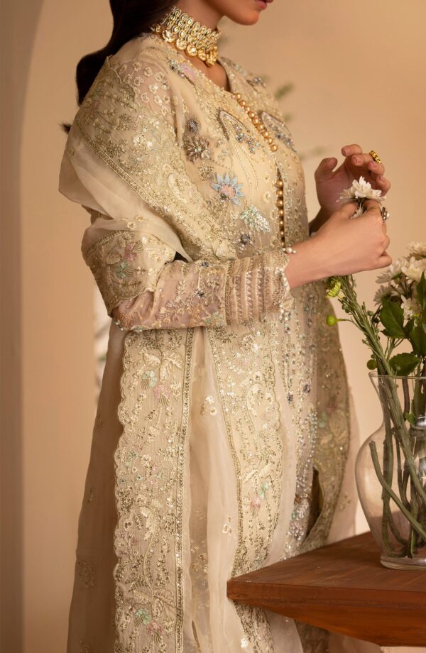 Emaan Adeel Zafia Romansiyyah Embroidered Organza